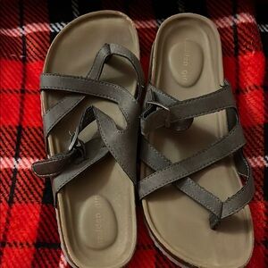 Brown Strappy Sandals